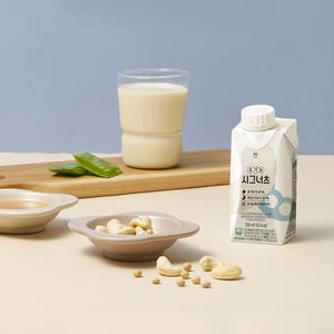 [롯데백화점]미센토 유기농 두유 시그너츠(200ml x 18팩)캐슈넛 밀