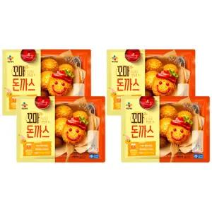 CJ 꼬마 돈까스, 400G, 4개