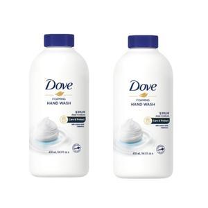 도브 포밍 딥모이스처 핸드워시 리필 430ml 2개 /손세정제