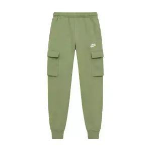 나이키 NSW 클럽 플리스 카고 조거팬츠 기모 트레이닝 남성 긴바지 올리브 CD3129-334