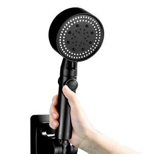 [엘홈]6단 조절 원터치버튼 샤워기 욕실용품 샤워헤드 샤워수전 수압상승