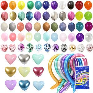 풍선 도매 판매 5인치 12인치 대형 요술 하트 세상모든풍선 생일 장식 파티용품