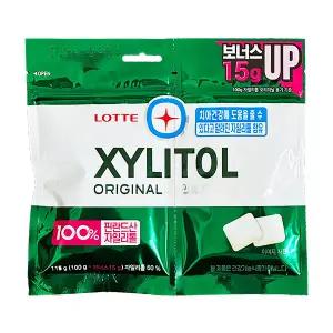 롯데 자일리톨 껌 오리지날 리필 115g,GUM 입가심