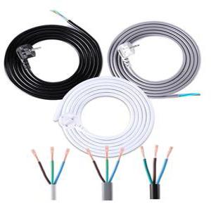 전선 전기선 접지선 접지코드 전기코드 전원선 멀티탭전선 VCTF 1.5x3C 흑색, 백색, 회색