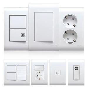 나노 오딧세이 전기 전등 매립 매립형 벽 스위치 콘센트 커버 교체 1구 2구 3구 4구 5구 6구 맹커버 3로