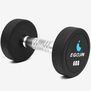 이고진 TPU 덤벨 아령 6kg 1개 헬스장 홈트 웨이트 팔운동 바벨