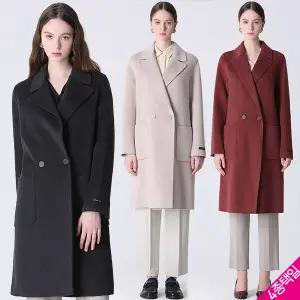 [르오트] 미니멀 울블렌디드 핸드메이드 베이직 코트