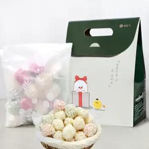 해담 한과 수줍은 방울 유과 선물세트 명절 설 추석 답례품 어린이집 유치원 기업 단체 전통과자 선물 간식 어버이날 어르신 부모님 해담가