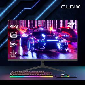 큐빅스 165Hz 27인치 모니터 QHD 고해상도 게이밍 CX270Q165