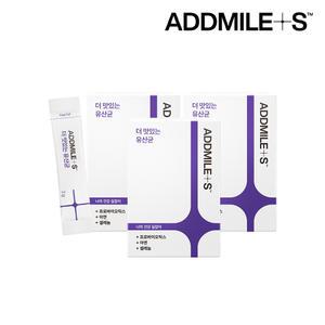 [신풍제약] 애드마일스 더 맛있는 유산균 3box 90포 (3개월분) /프로바이오틱스 블루베리맛 10억 CFU