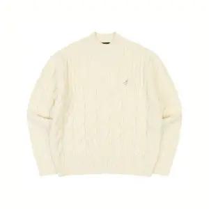 [캉골](강남점)베이직 케이블 스웨터 1866 아이보리