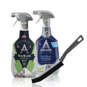 [아스토니쉬][12% 쿠폰] 아스토니쉬 욕실팡팡세제 세트(곰팡이1개+배스룸1개+틈새브러쉬)