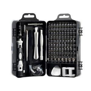 멀티 드라이버 세트 115 in 1 만능 정밀 공구 별 삼각 휴대 스마트폰 테블릿 분해