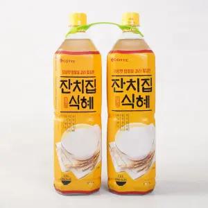 롯데칠성 잔치집식혜 1.5L*2입