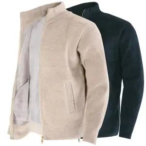 따뜻하고부드러운  하프넥 소프트 니트 집업 가디건 자켓