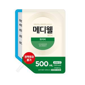 [매일유업] 메디웰 RTH 화이바 500ml 20팩 (피딩세트 포함)
