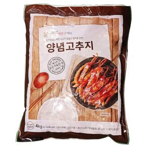 그린이푸드 양념 고추지 4Kg 무침 이강산닷컴