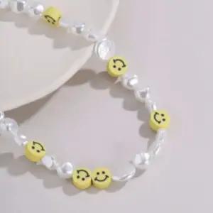 ONM 스마일 초등 학생 우정 비즈 목걸이