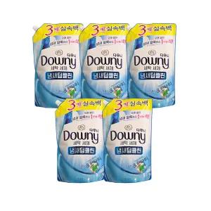 다우니 세탁세제 냄새딥클린 프레시 클린 리필 1.4L x5개