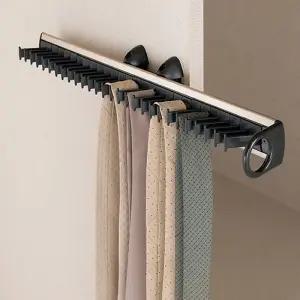 타이걸이 다용도 벨트 스카프 행거 수납 넥타이걸이 가구 훅크 틈새 인출식 옷장행거