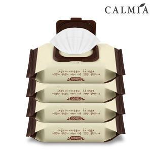 칼미아 오트밀 테라피 클렌징티슈 120매 x4개 /저자극 당김없는 클렌징티슈