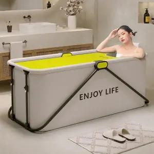 접이식욕조 간이목욕탕 이동식욕조 반신욕기 P357