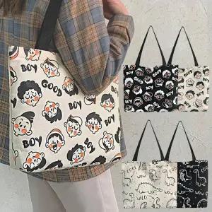 [라일리] Rly 가벼운 학원가방 캔버스 백 천 미니 장바구니