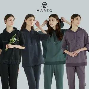 [마르조]2종]후드 반팔 트레이닝 상하세트