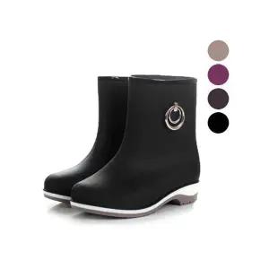 [오노마] ONM 장마철 발목 여자 짧은 레인부츠 장화 고무 비오는날 (S10683186)