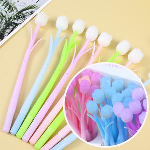 색이 변하는 장미꽃 볼펜 귀여운 캐릭터 판촉물 특이한 홍보용 각인 제작 인쇄가능