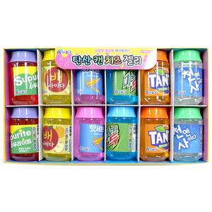 탄산 캔 치즈 슬라임 12개입 1박스 치젤몬