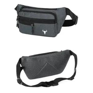캐주얼 메쉬힙색 시장 전대 허리힙쌕 남자웨이스트백