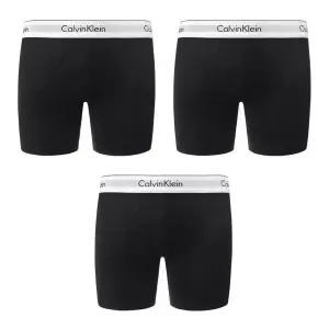 캘빈클라인 스트레치 코튼 3팩 박서 브리프 남성 속옷하의 블랙 NB2381A-001