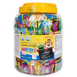 뽀로로 비타민 C 복숭아맛 500정 1개