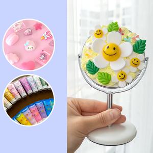 DIY 스탠드 거울 꾸미기 만들기 세트 집콕놀이 데코덴 방과후수업재료