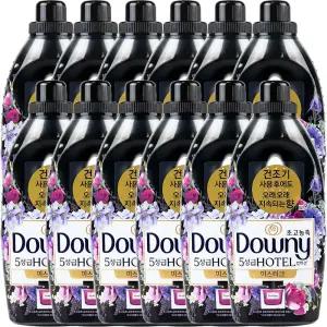 P&G 다우니 퍼퓸 섬유유연제 미스티크 1L 12개