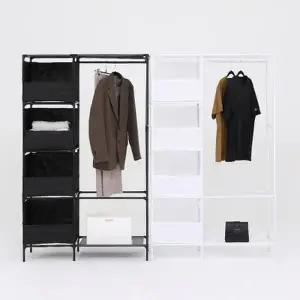 [텐바이텐]간편조립 오픈형 서랍형 수납 4단 간이옷장