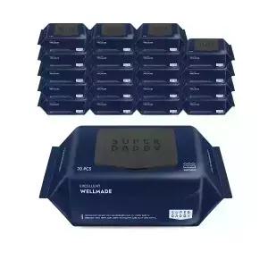 슈퍼대디 물티슈 웰메이드 캡형 70매 20팩