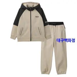 [대구백화점] [레노마키즈]초등 남아 후드 집업 트레이닝복 세트(R2445J043/P243)