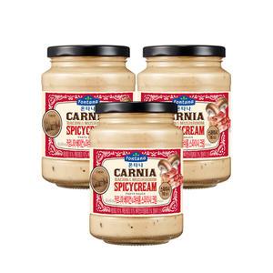 폰타나 카르니아 베이컨&머쉬룸 스파이시 크림 파스타소스, 430g, 3개