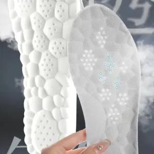 구름깔창 4D소프트폼 운동화 평발 아치 신발깔창 쿠션 발편한 군화 밸런스