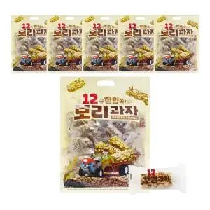 한입쏙 12곡 보리과자 400g x6개