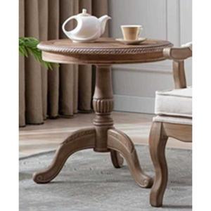 원형 티 테이블 거실 빈티지 쇼파 북유럽 엔틱 거실탁자