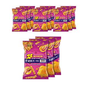 농심 꿀꽈배기 3번들, (70g 3봉), 4개