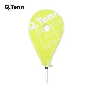 큐텐 테니스라켓 헤드커버 스윙커버 네온옐로우 1개입