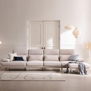 [헤이미쉬홈] 몽드 6인용 아쿠아텍스 이지클린 조야 패브릭 모듈 카우치 스윙 소파