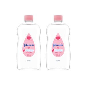 존슨즈 베이비 오일 500ml X2개