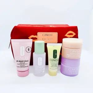 [판촉도매/백화점상품/당일보냄] 크리니크 여행용 6종 트래블 세트 (클래리파잉스킨+노란로션+수분크림+린스폼+클렌징밤+파우치)