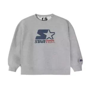 [스타터 블랙라벨 키즈]에센셜 스웨트 셔츠 (멜란지) ST251IMM07_MLG