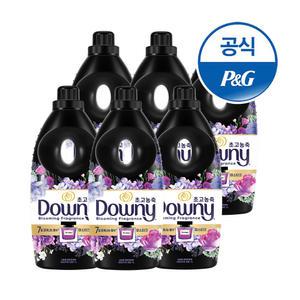 다우니 초고농축 섬유유연제 생화향기 미스티크 1L 3개,5개,6개